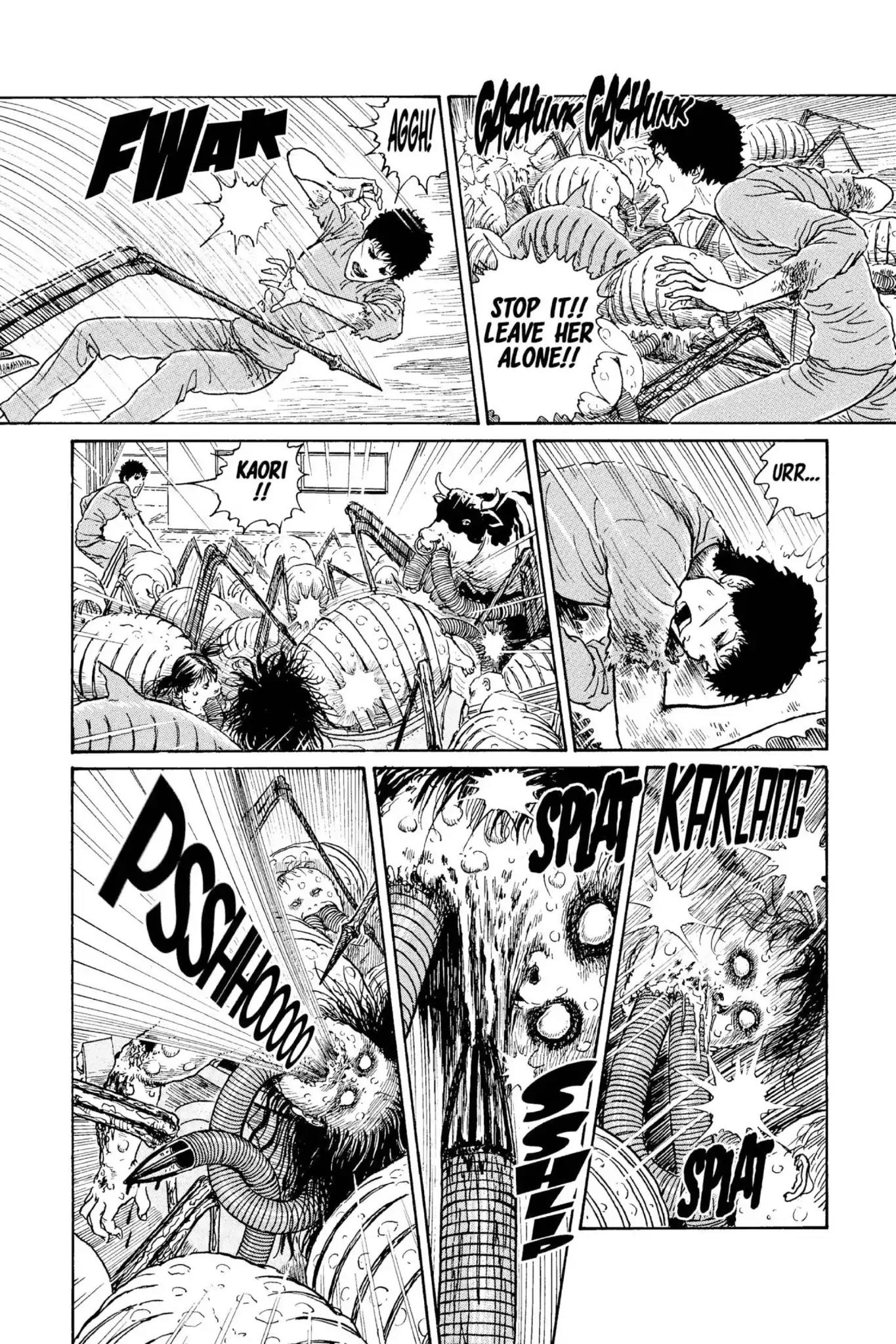 Gyo Chapter 18 page 17 - Chapter 18: The Death-Stench Air Raid