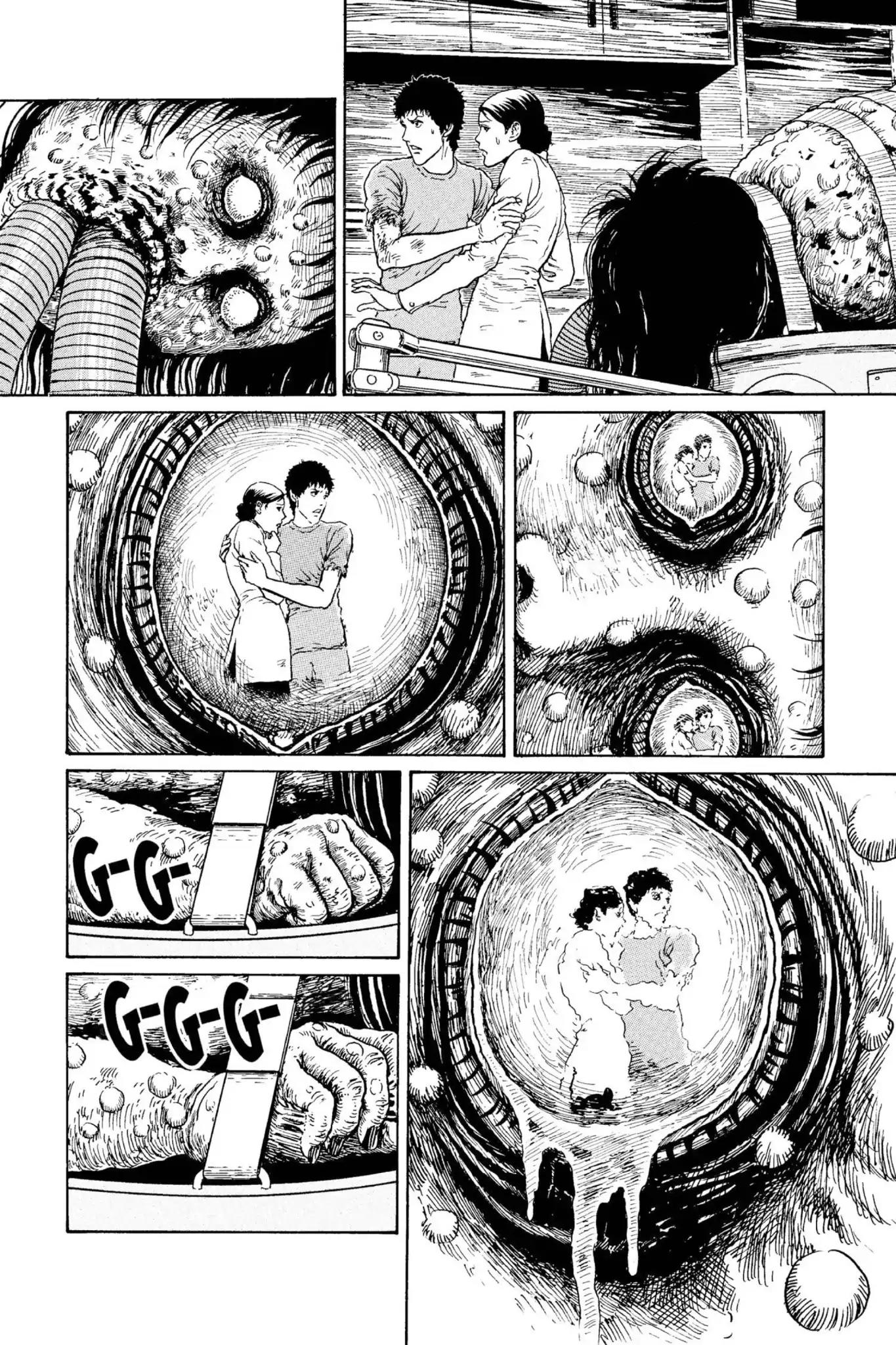 Gyo Chapter 18 page 6 - Chapter 18: The Death-Stench Air Raid