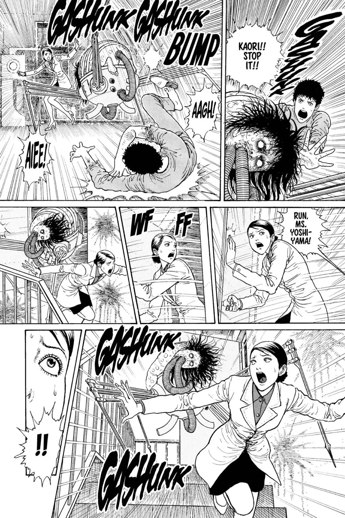 Gyo Chapter 18 page 9 - Chapter 18: The Death-Stench Air Raid