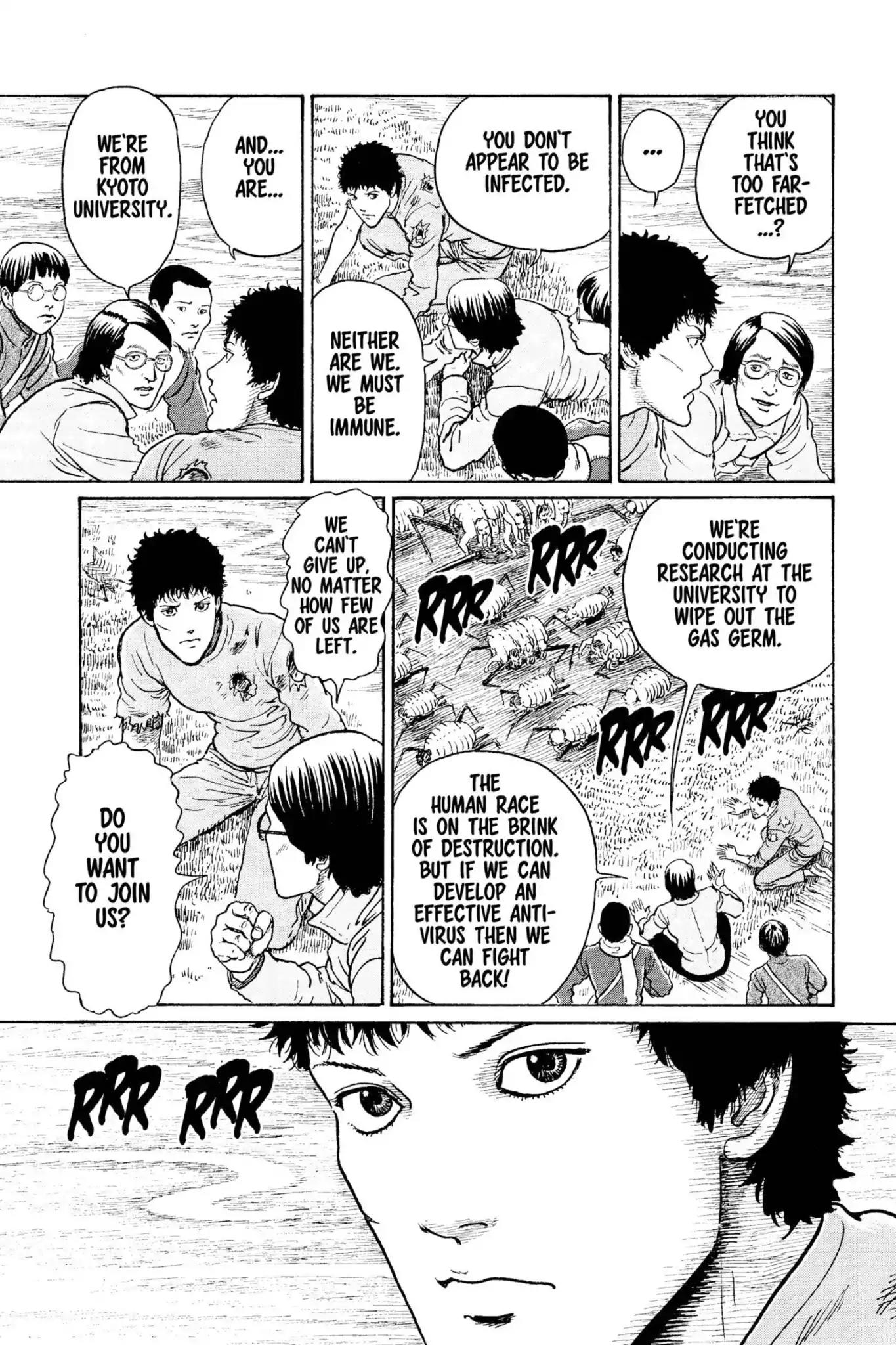 Gyo Chapter 19 page 14 - Chapter 19: The Death-Stench World