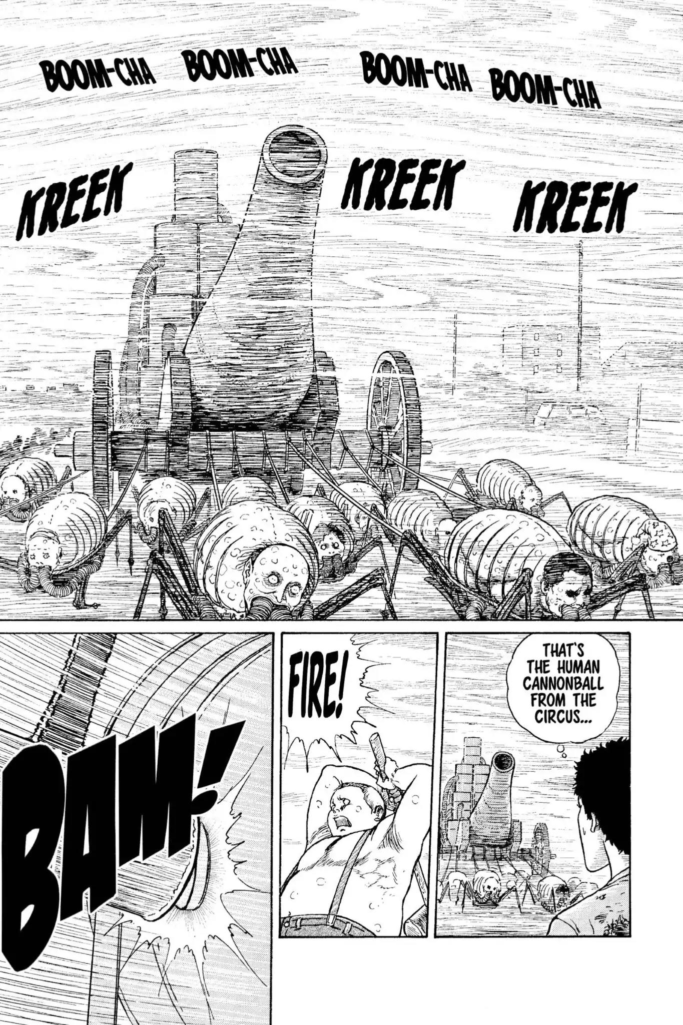 Gyo Chapter 19 page 5 - Chapter 19: The Death-Stench World