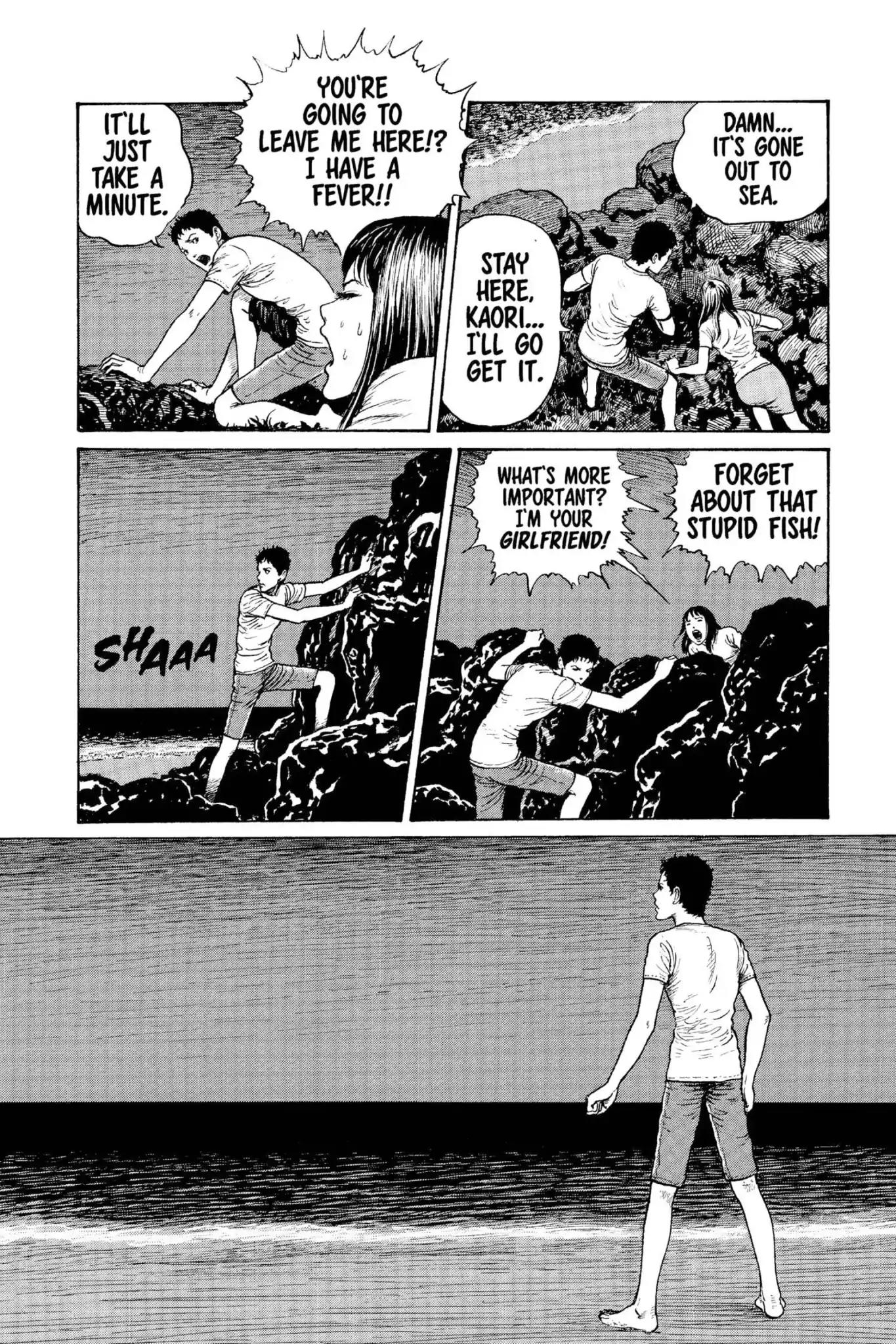 Gyo Chapter 2 page 15 - Chapter 2: The Death-Stench in the Air