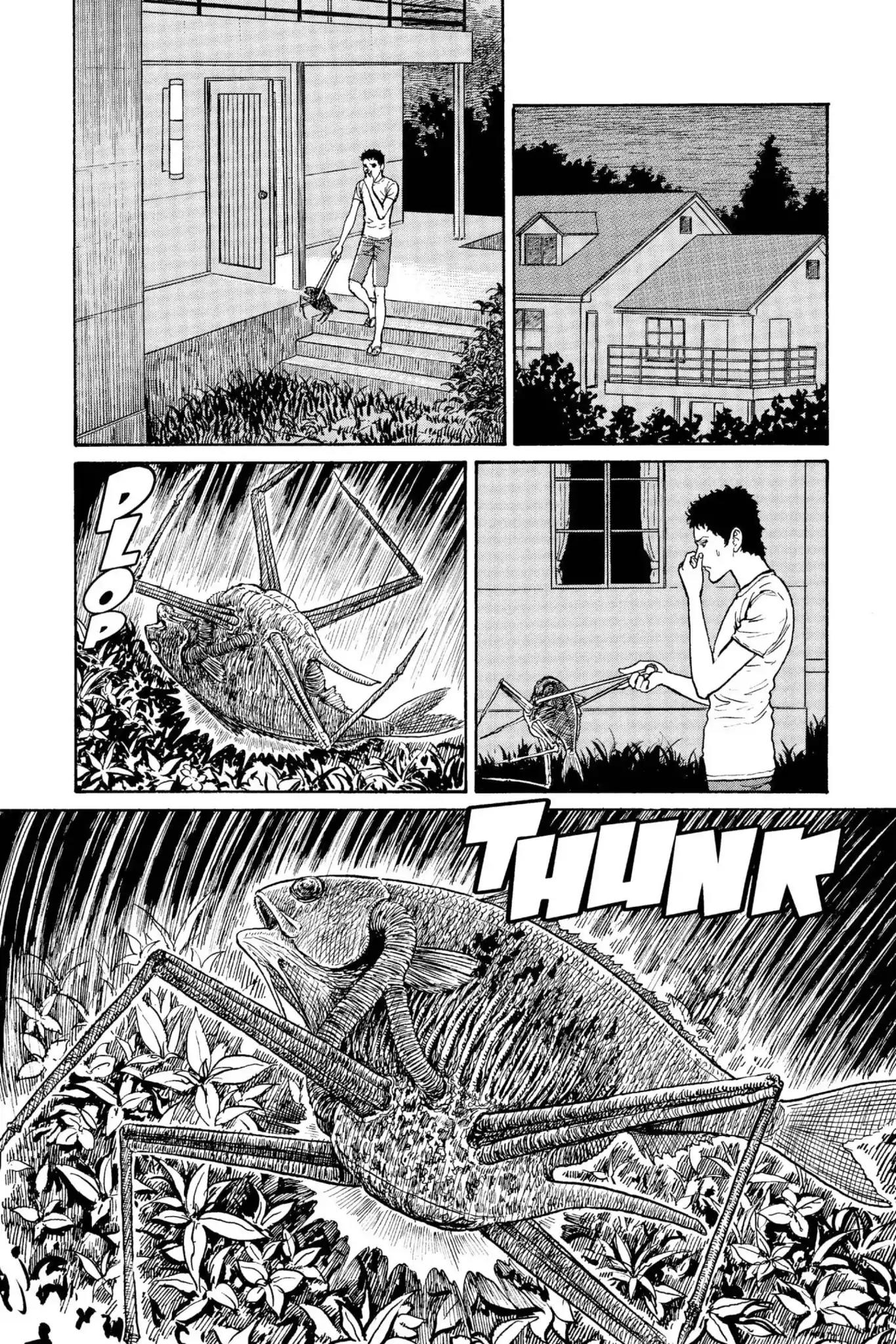 Gyo Chapter 2 page 2 - Chapter 2: The Death-Stench in the Air