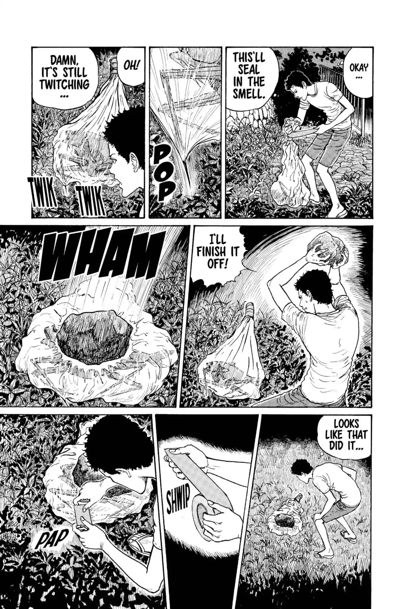 Gyo Chapter 2 page 5 - Chapter 2: The Death-Stench in the Air