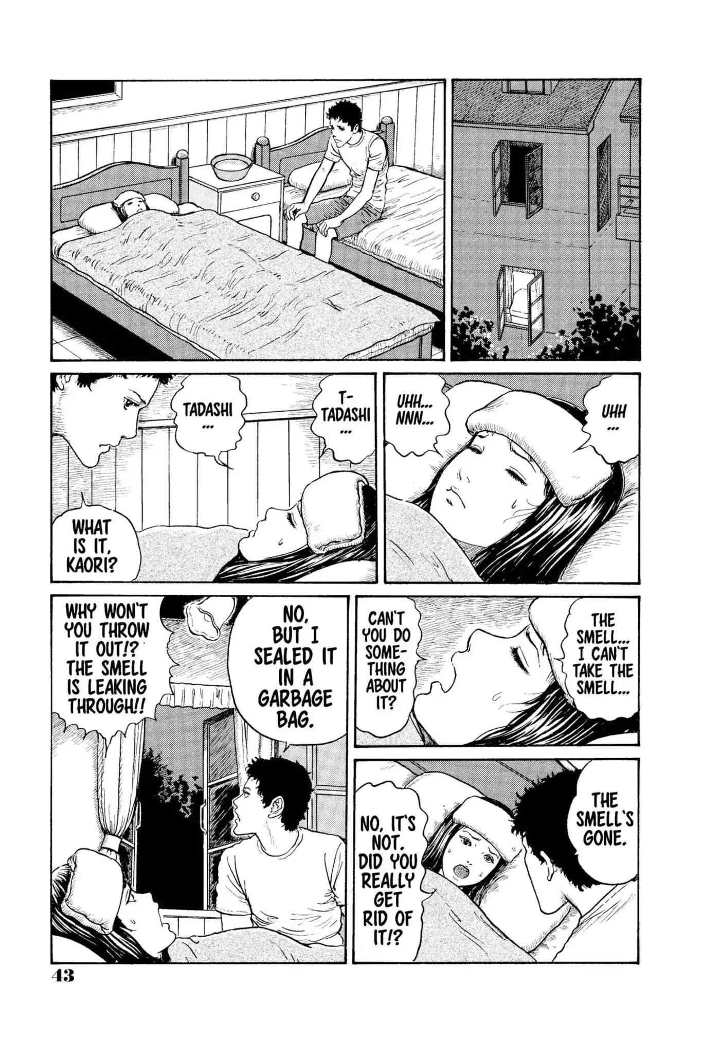 Gyo Chapter 2 page 7 - Chapter 2: The Death-Stench in the Air