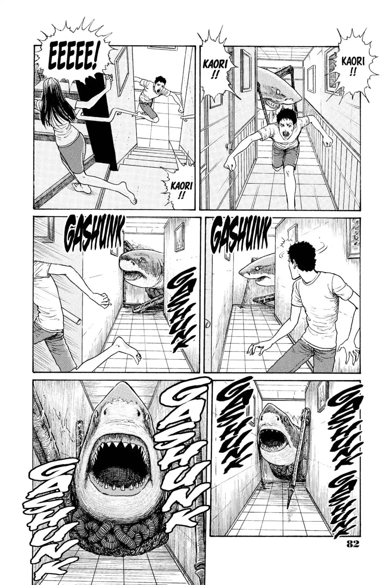 Gyo Chapter 4 page 10 - Chapter 4: Shark Attack
