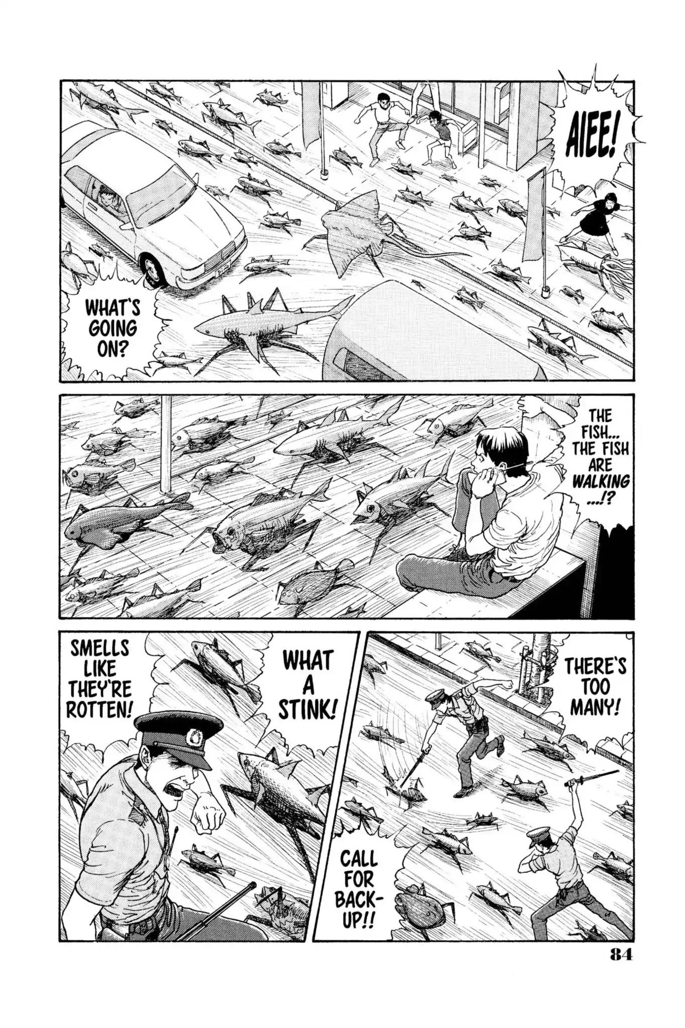 Gyo Chapter 4 page 12 - Chapter 4: Shark Attack