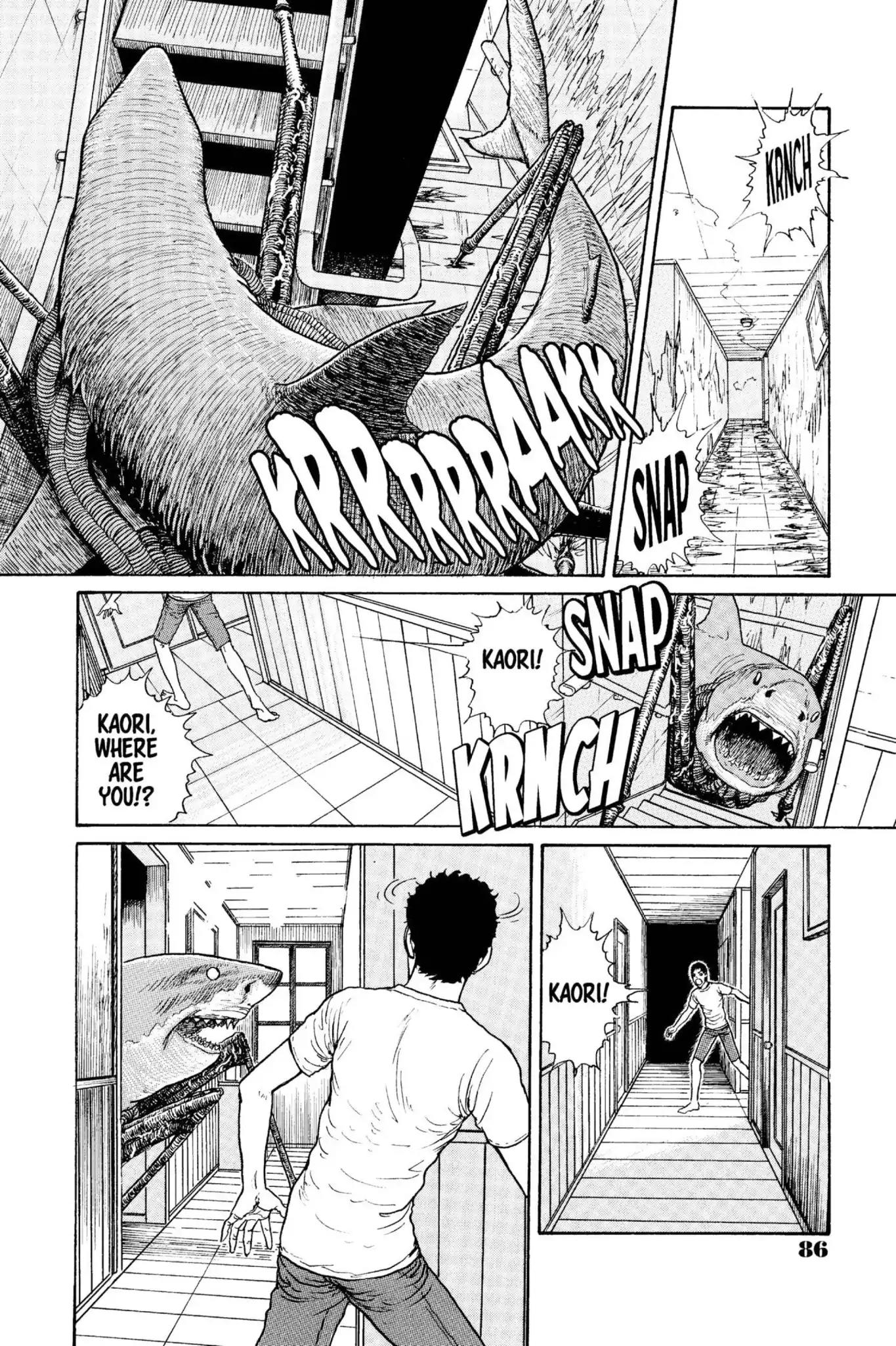 Gyo Chapter 4 page 14 - Chapter 4: Shark Attack