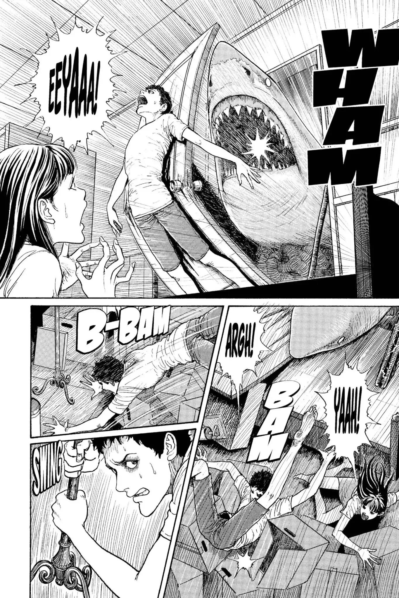 Gyo Chapter 4 page 16 - Chapter 4: Shark Attack