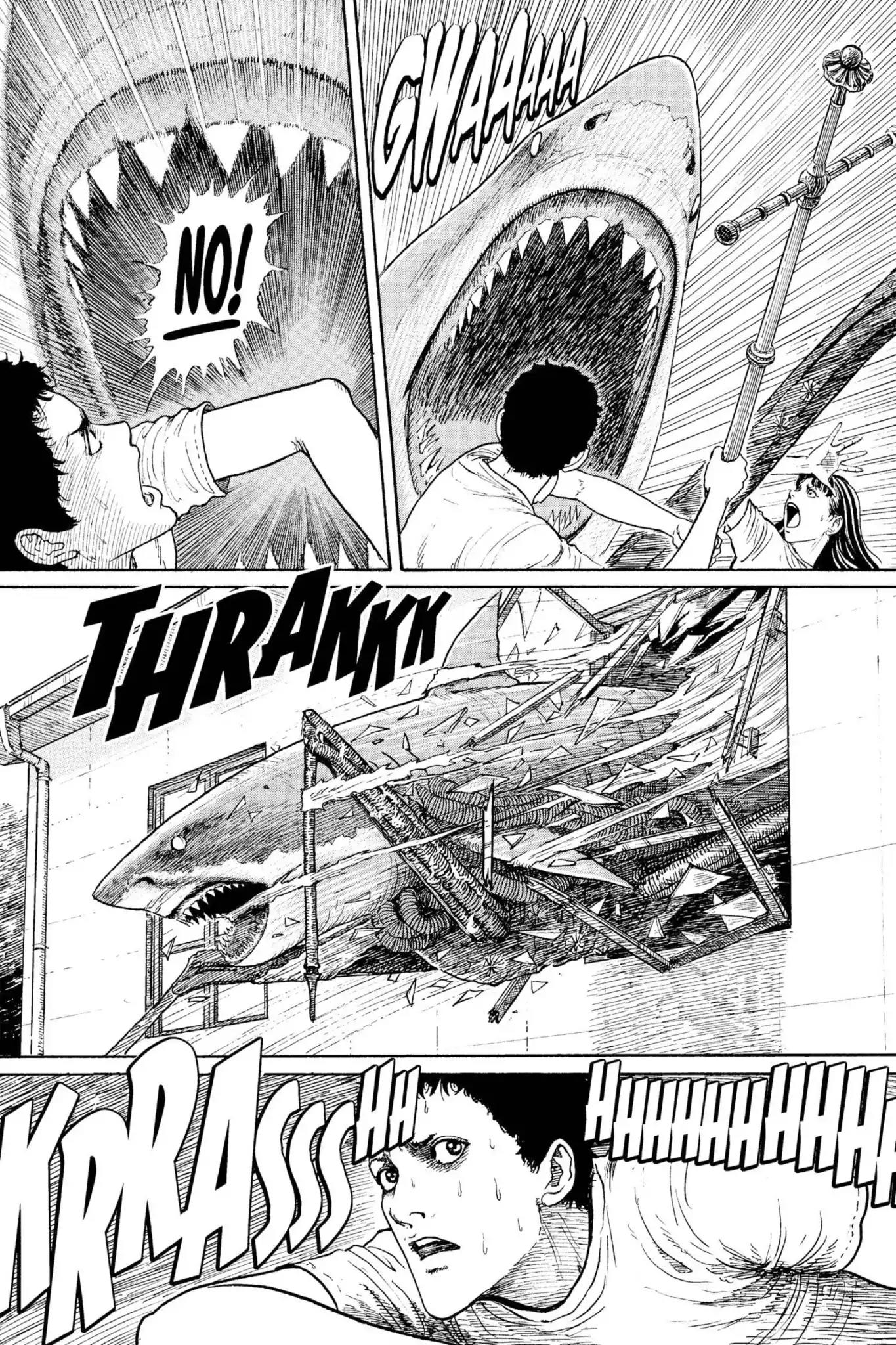 Gyo Chapter 4 page 17 - Chapter 4: Shark Attack