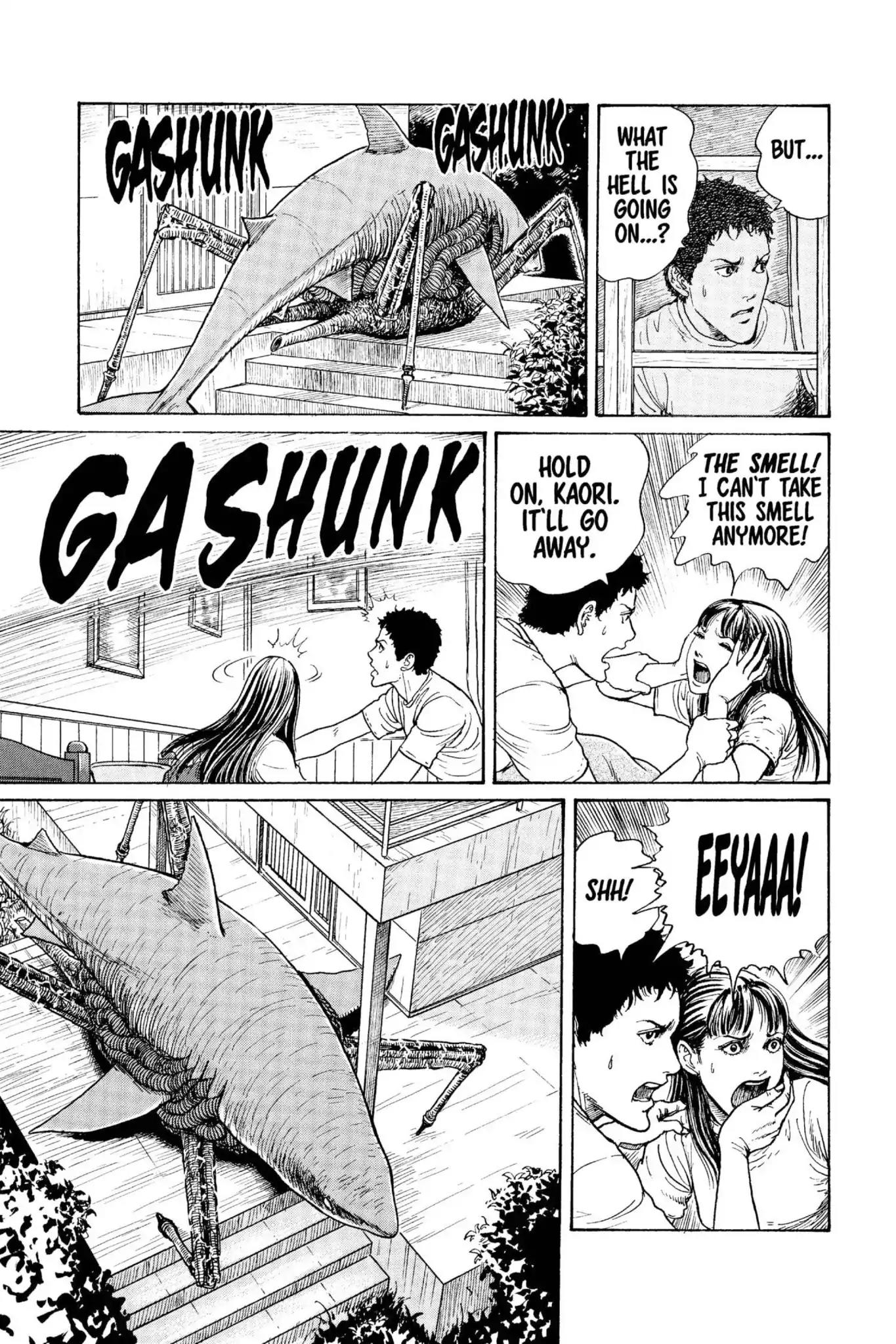 Gyo Chapter 4 page 3 - Chapter 4: Shark Attack