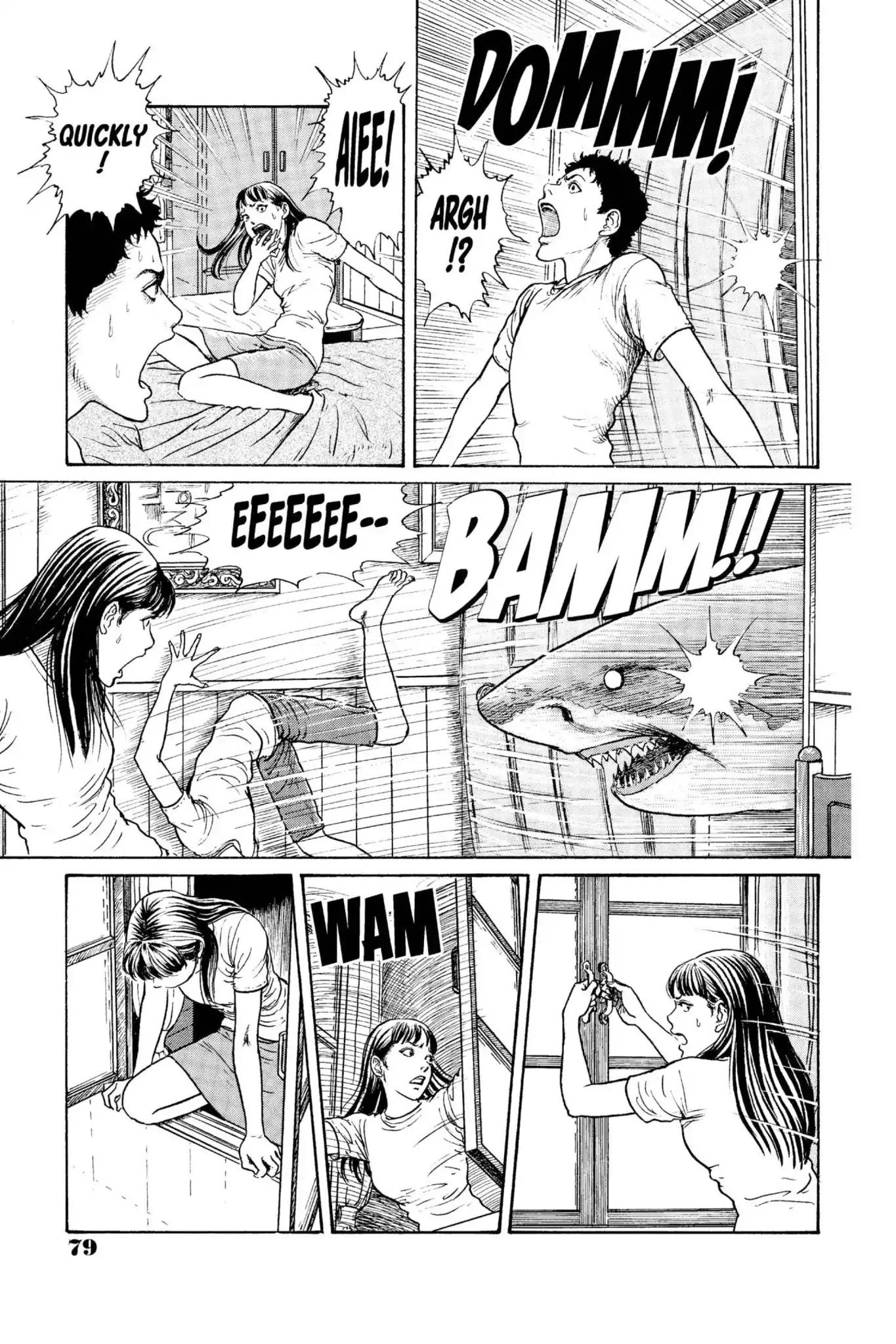 Gyo Chapter 4 page 7 - Chapter 4: Shark Attack