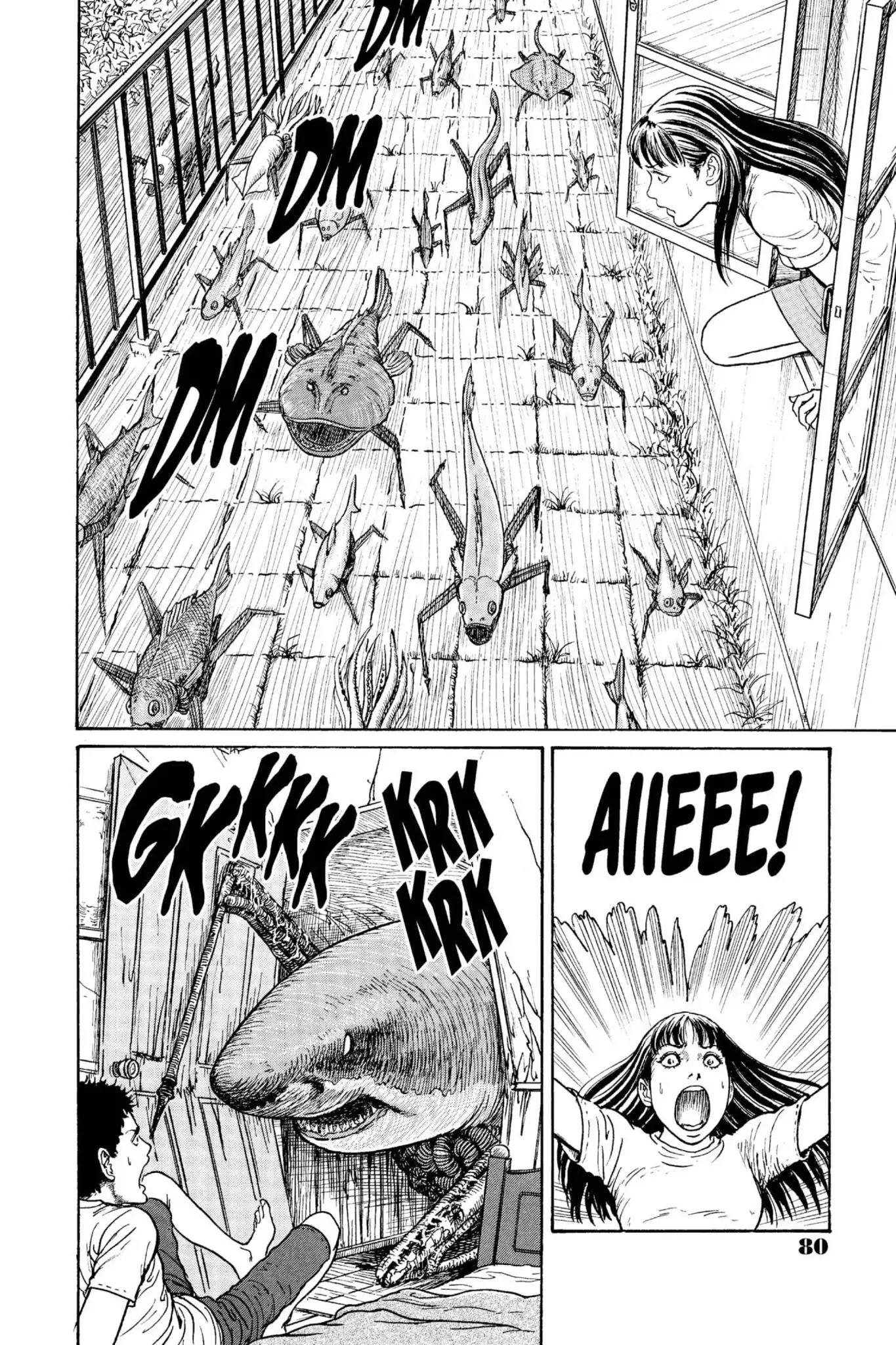 Gyo Chapter 4 page 8 - Chapter 4: Shark Attack