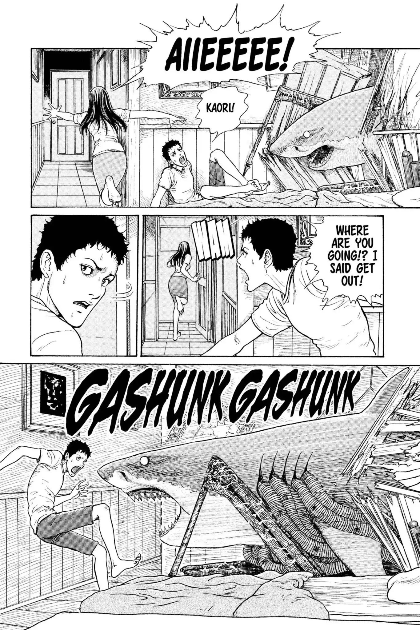 Gyo Chapter 4 page 9 - Chapter 4: Shark Attack