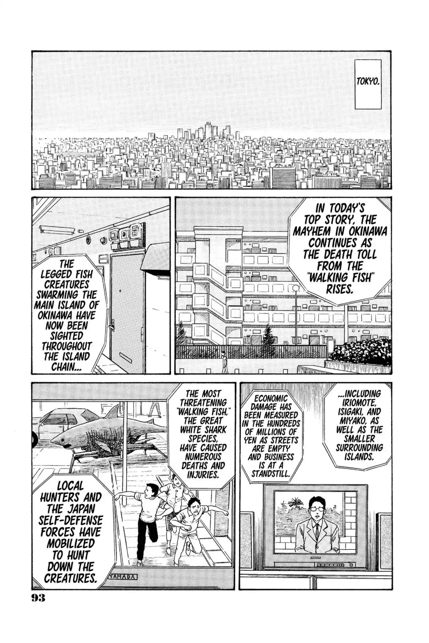 Gyo Chapter 5 page 3 - Chapter 5: Flight