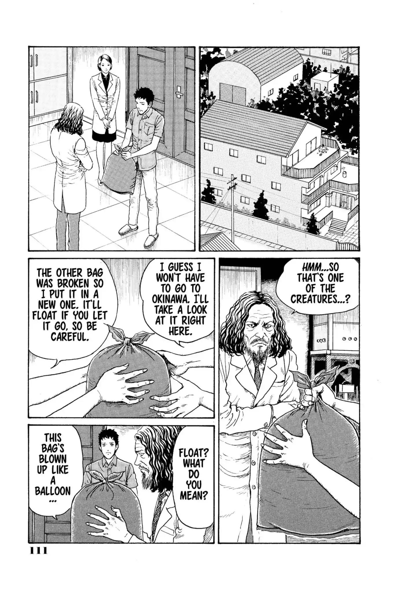 Gyo Chapter 6 page 3 - Chapter 6: The Death-Stench Creeps