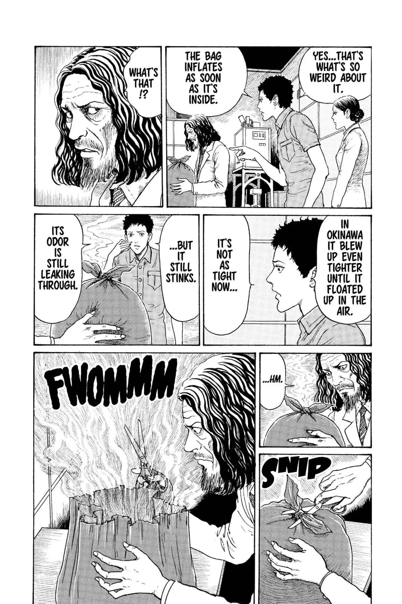 Gyo Chapter 6 page 4 - Chapter 6: The Death-Stench Creeps