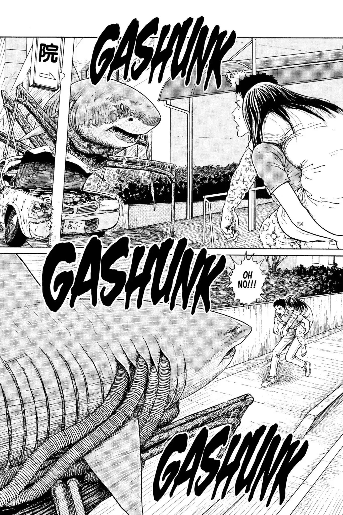 Gyo Chapter 9 page 16 - Chapter 9: The Death-Stench Invades (Part 1)