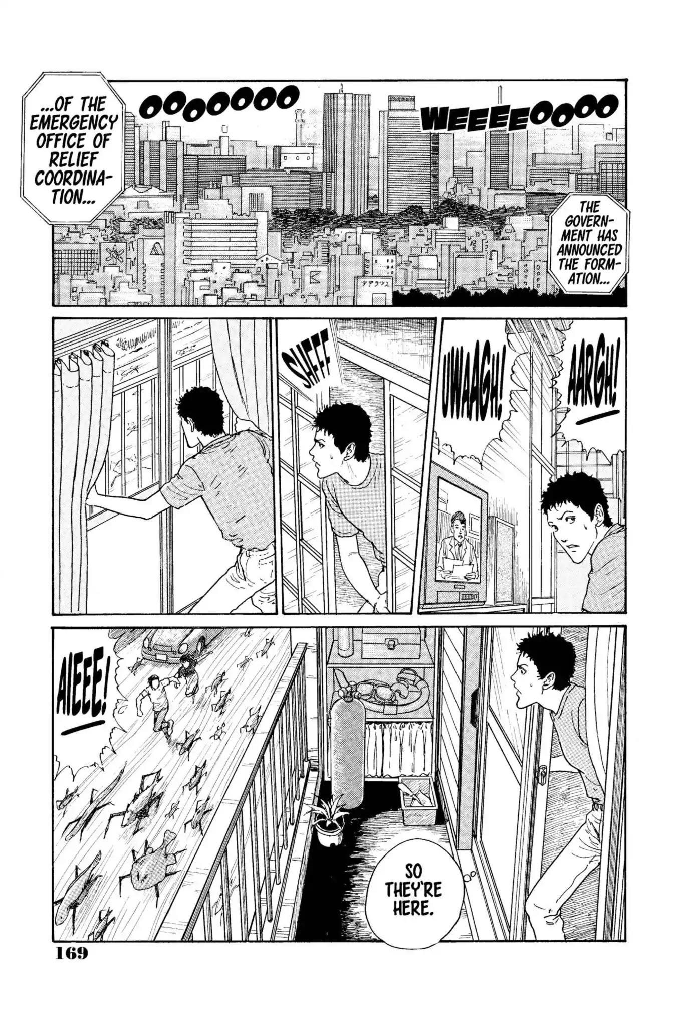 Gyo Chapter 9 page 7 - Chapter 9: The Death-Stench Invades (Part 1)