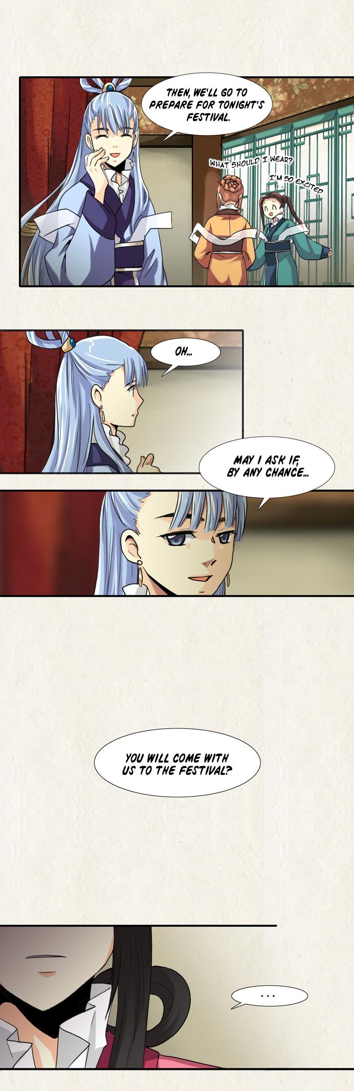 Gyon-Woo & Jik-Nyu Chapter 1 page 10 - Chapter 1: The Seven Nights of the Festival