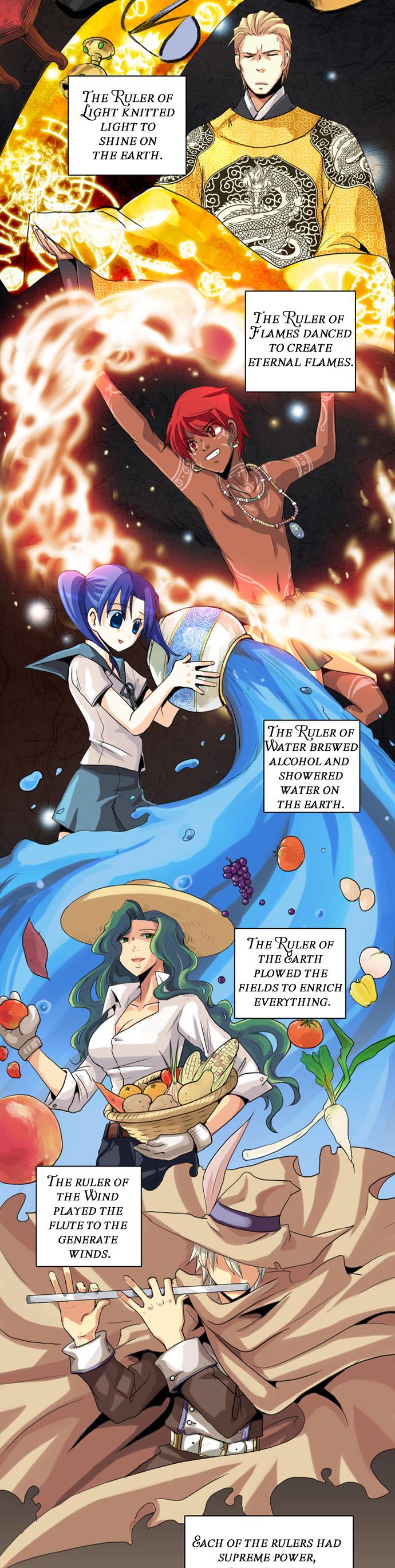 Gyon-Woo & Jik-Nyu Chapter 1 page 2 - Chapter 1: The Seven Nights of the Festival