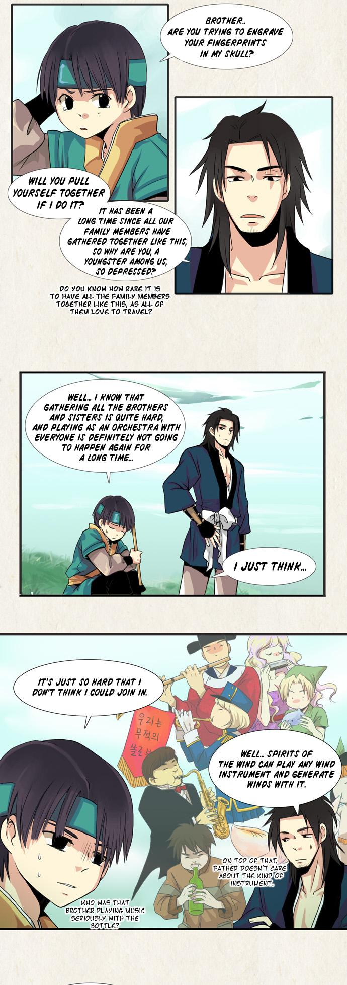 Gyon-Woo & Jik-Nyu Chapter 1 page 5 - Chapter 1: The Seven Nights of the Festival