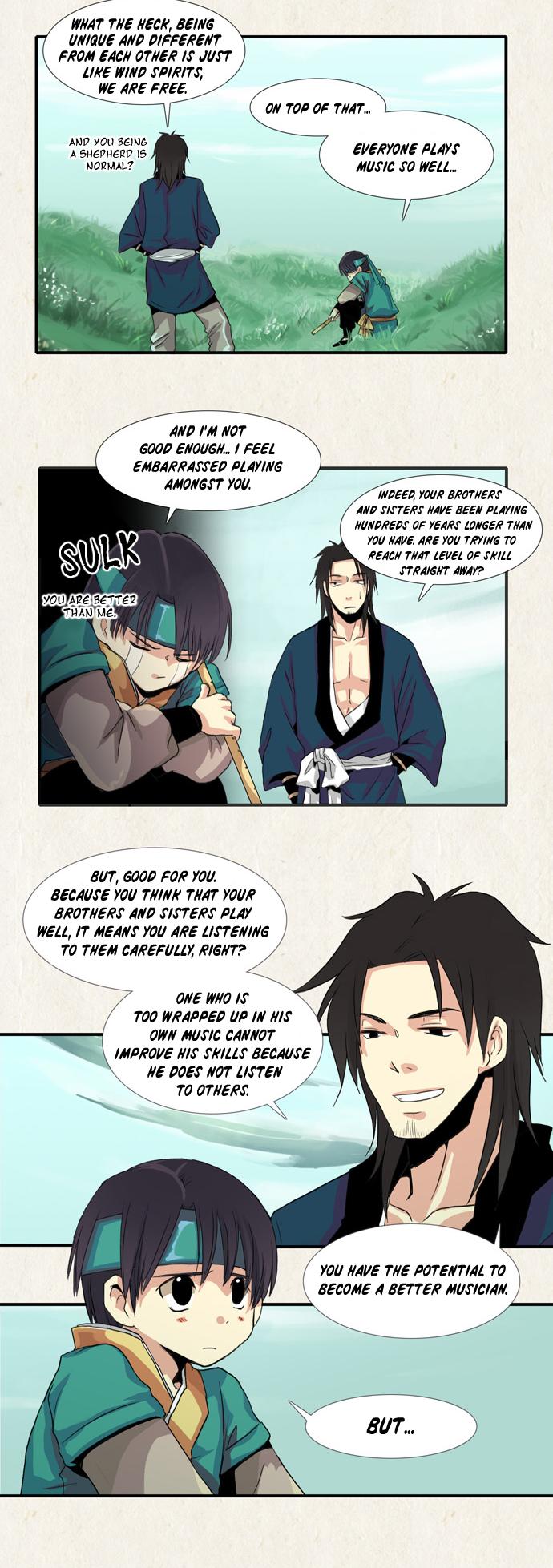 Gyon-Woo & Jik-Nyu Chapter 1 page 6 - Chapter 1: The Seven Nights of the Festival