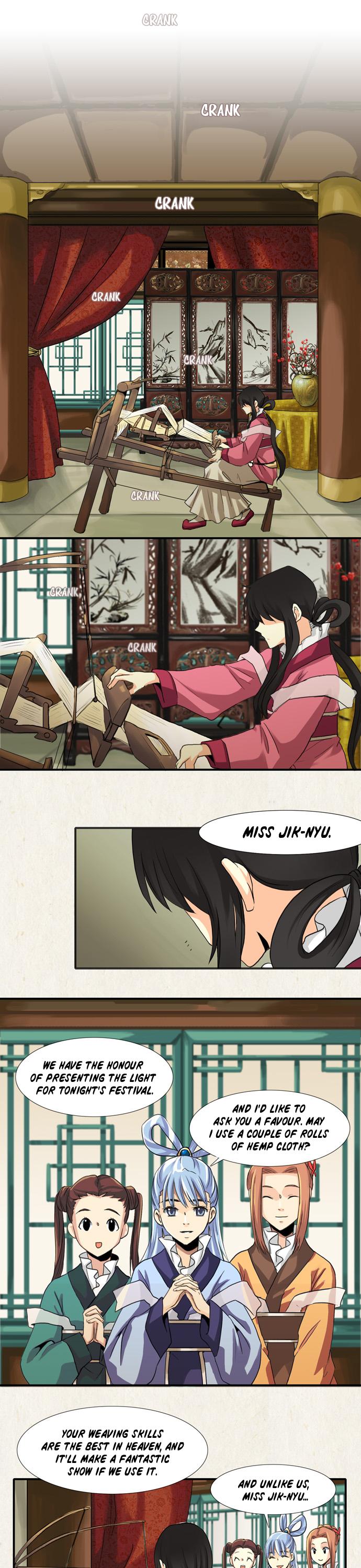 Gyon-Woo & Jik-Nyu Chapter 1 page 8 - Chapter 1: The Seven Nights of the Festival