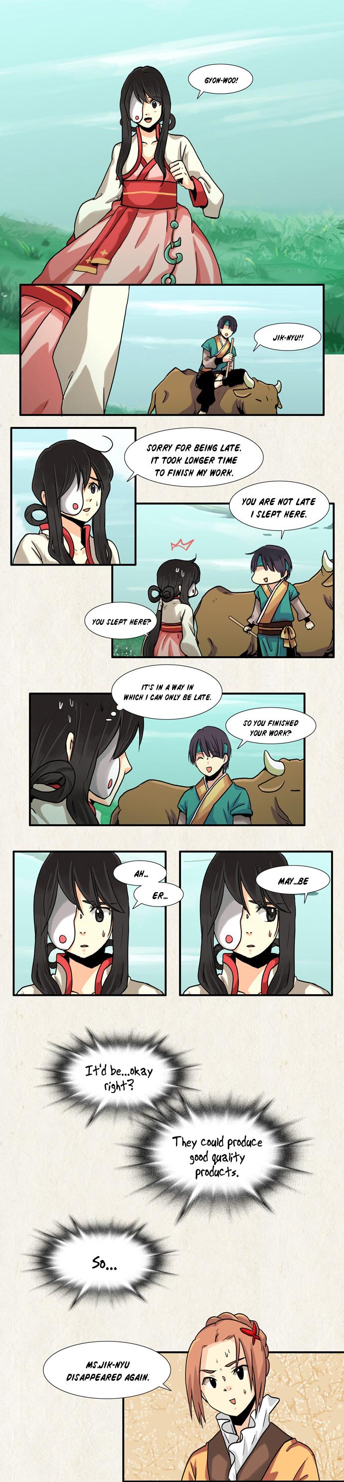 Gyon-Woo & Jik-Nyu Chapter 14 page 4 - Chapter 14: Sugar Biscuit