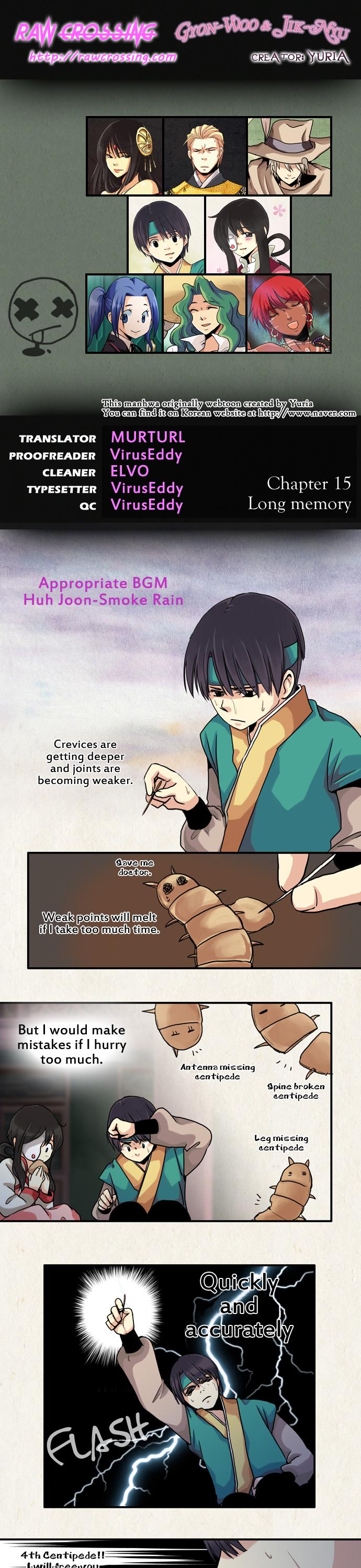 Gyon-Woo & Jik-Nyu Chapter 15 page 1 - Chapter 15