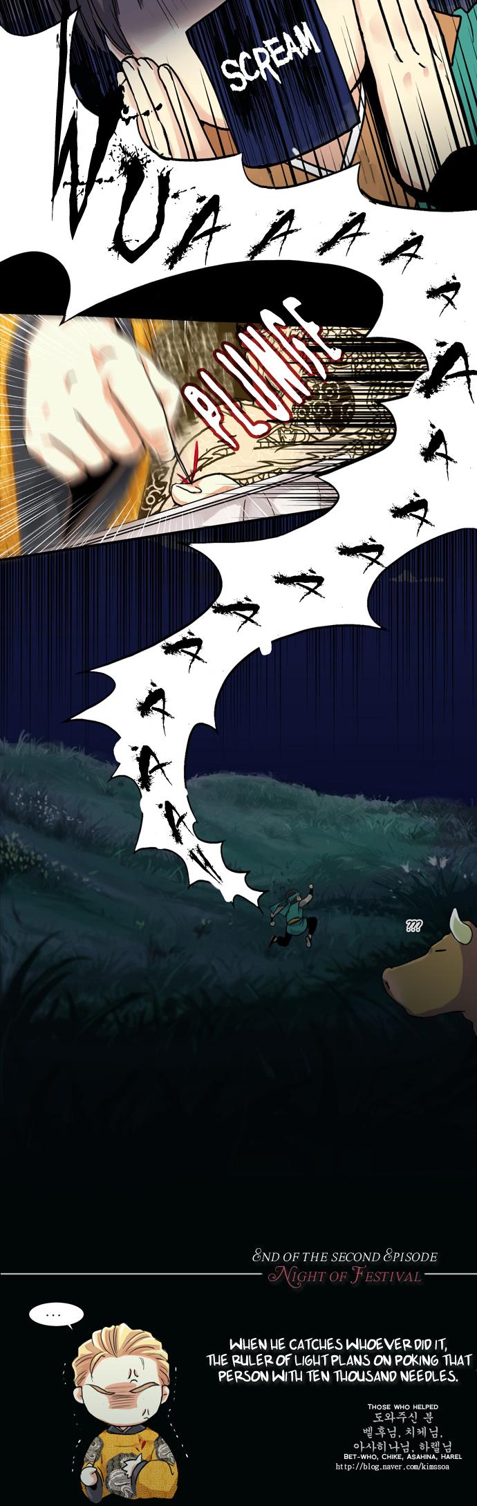 Gyon-Woo & Jik-Nyu Chapter 2 page 19 - Chapter 2: Night of Festival