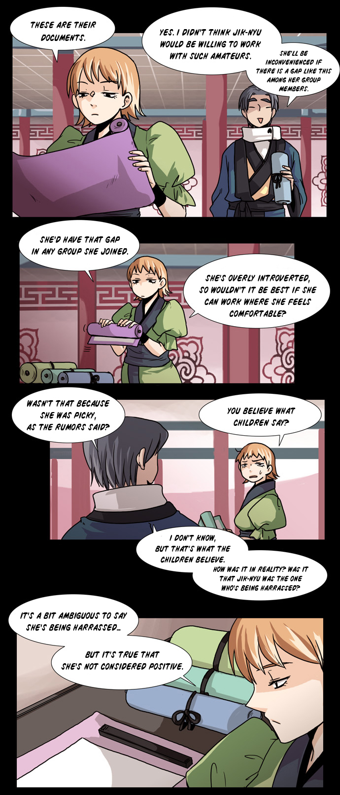 Gyon-Woo & Jik-Nyu Chapter 21 page 14 - Chapter 21: At First...