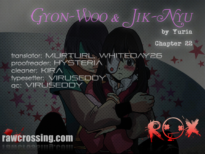 Gyon-Woo & Jik-Nyu Chapter 22 page 1 - Chapter 22: Not Yet...