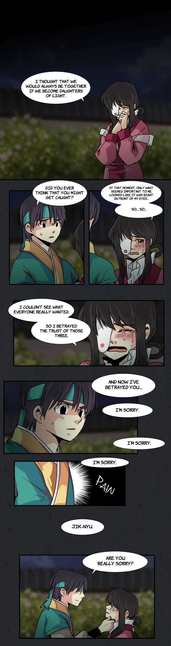 Gyon-Woo & Jik-Nyu Chapter 24 page 13 - Chapter 24: Your Own Thoughts