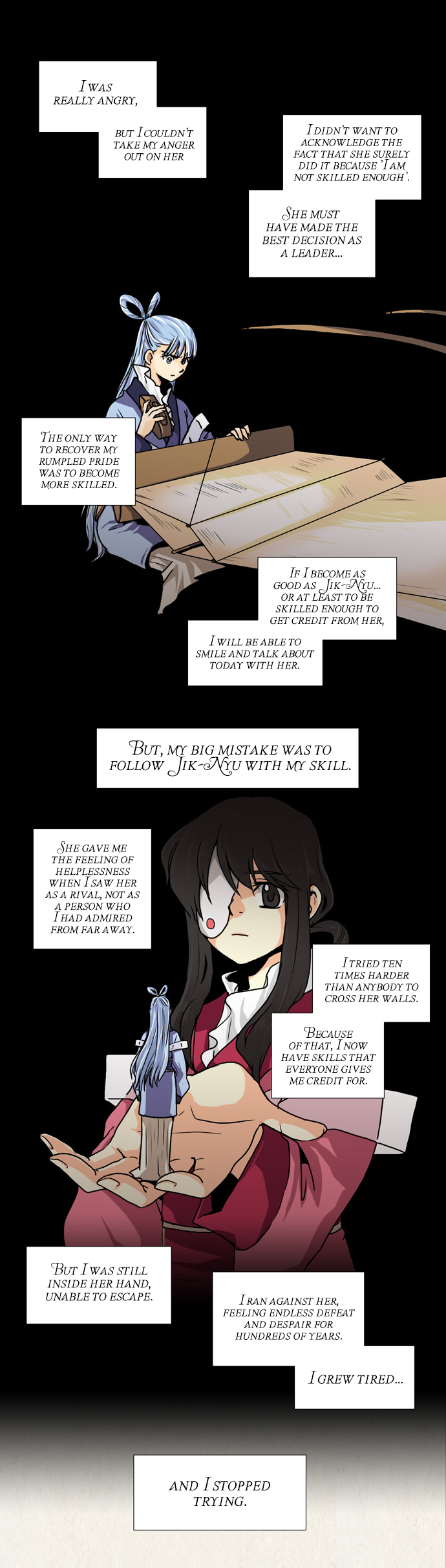 Gyon-Woo & Jik-Nyu Chapter 24 page 2 - Chapter 24: Your Own Thoughts