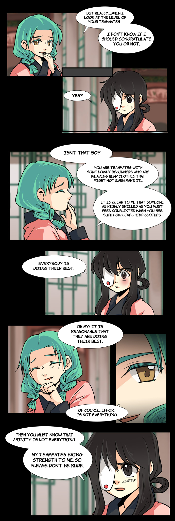 Gyon-Woo & Jik-Nyu Chapter 24 page 8 - Chapter 24: Your Own Thoughts