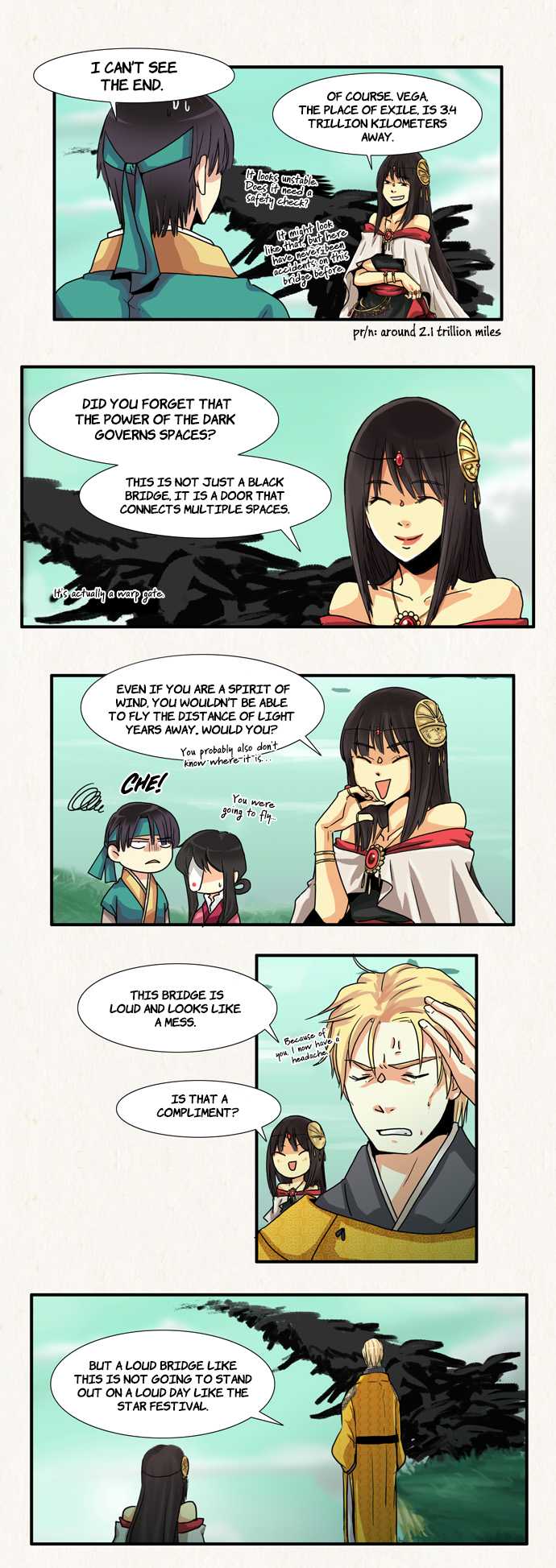 Gyon-Woo & Jik-Nyu Chapter 25 page 11 - Chapter 25: A Bridge of Magpies and Crows