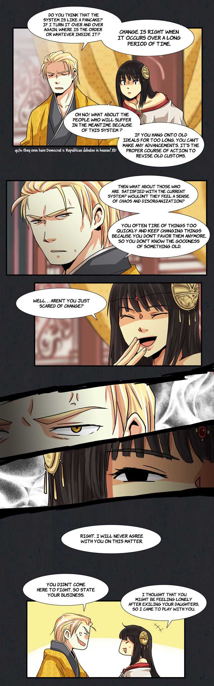 Gyon-Woo & Jik-Nyu Chapter 25 page 7 - Chapter 25: A Bridge of Magpies and Crows