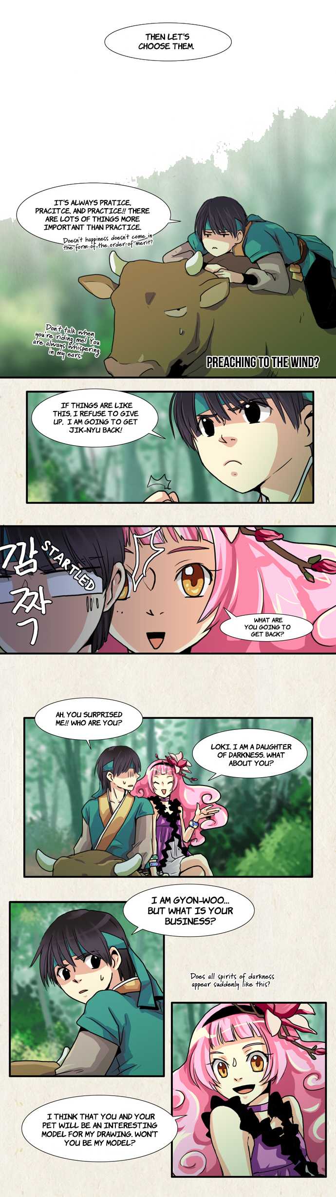 Gyon-Woo & Jik-Nyu Chapter 26 page 6 - Chapter 26: Something You Can Do