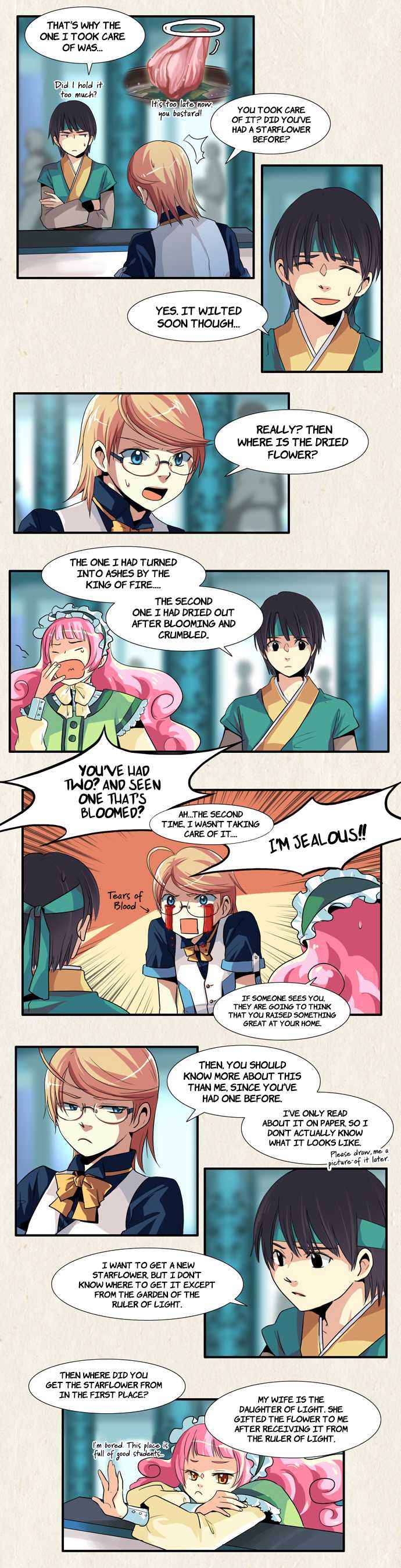 Gyon-Woo & Jik-Nyu Chapter 27 page 3 - Chapter 27: Where the Starflower Grows