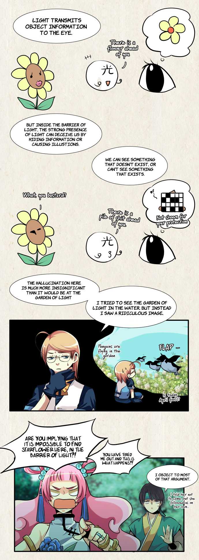 Gyon-Woo & Jik-Nyu Chapter 28 page 10 - Chapter 28: Barrier of Light