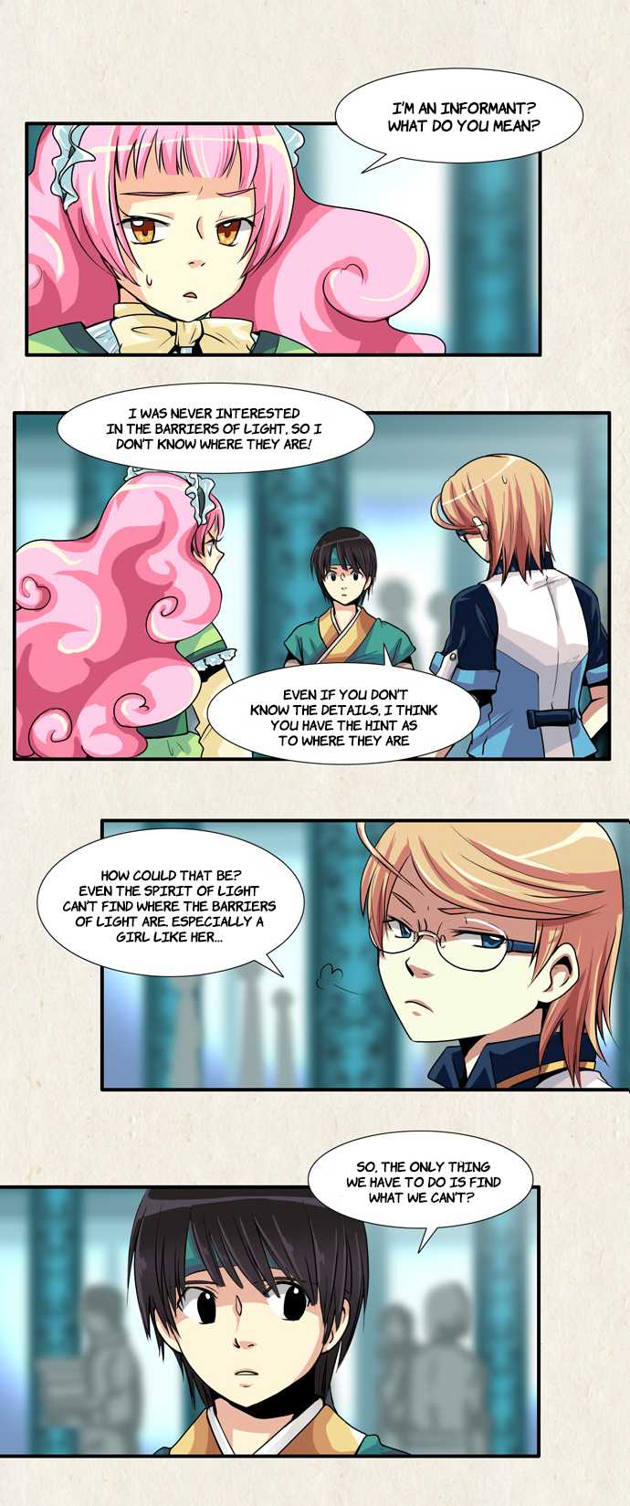 Gyon-Woo & Jik-Nyu Chapter 28 page 2 - Chapter 28: Barrier of Light