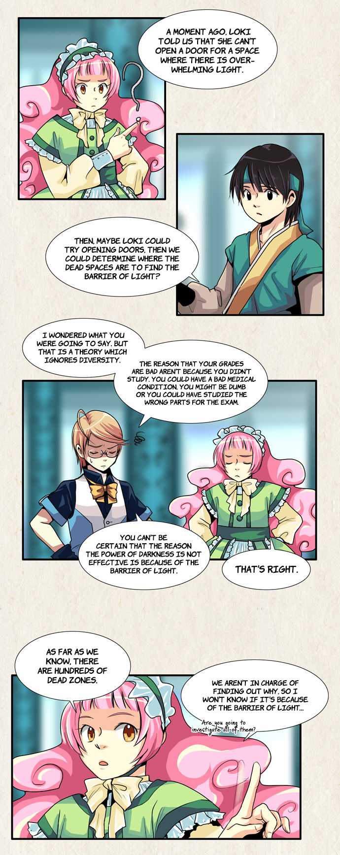 Gyon-Woo & Jik-Nyu Chapter 28 page 3 - Chapter 28: Barrier of Light