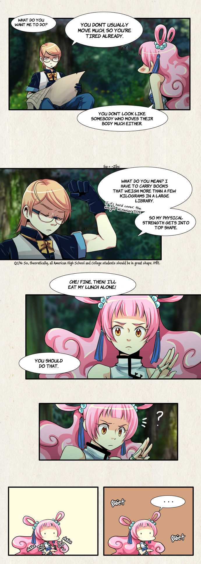 Gyon-Woo & Jik-Nyu Chapter 28 page 7 - Chapter 28: Barrier of Light