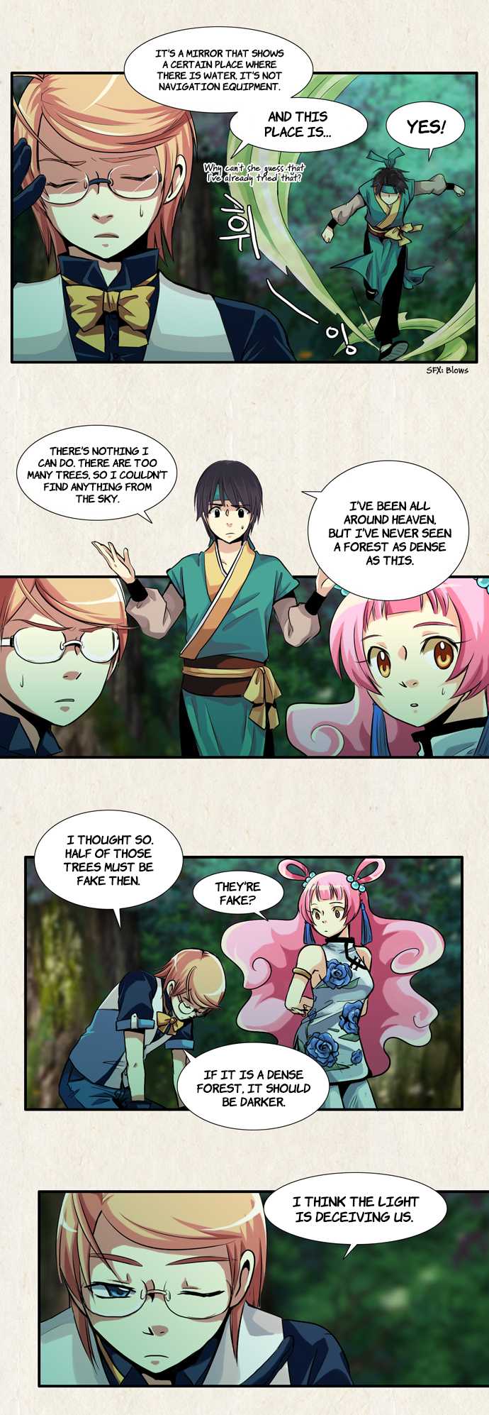 Gyon-Woo & Jik-Nyu Chapter 28 page 9 - Chapter 28: Barrier of Light