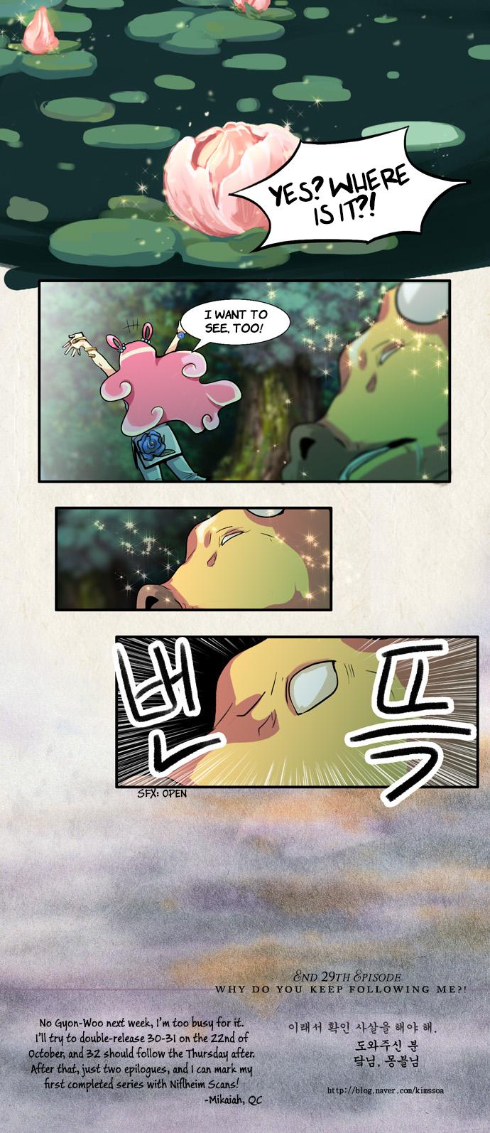 Gyon-Woo & Jik-Nyu Chapter 29 page 15 - Chapter 29: Why do you keep following me?!