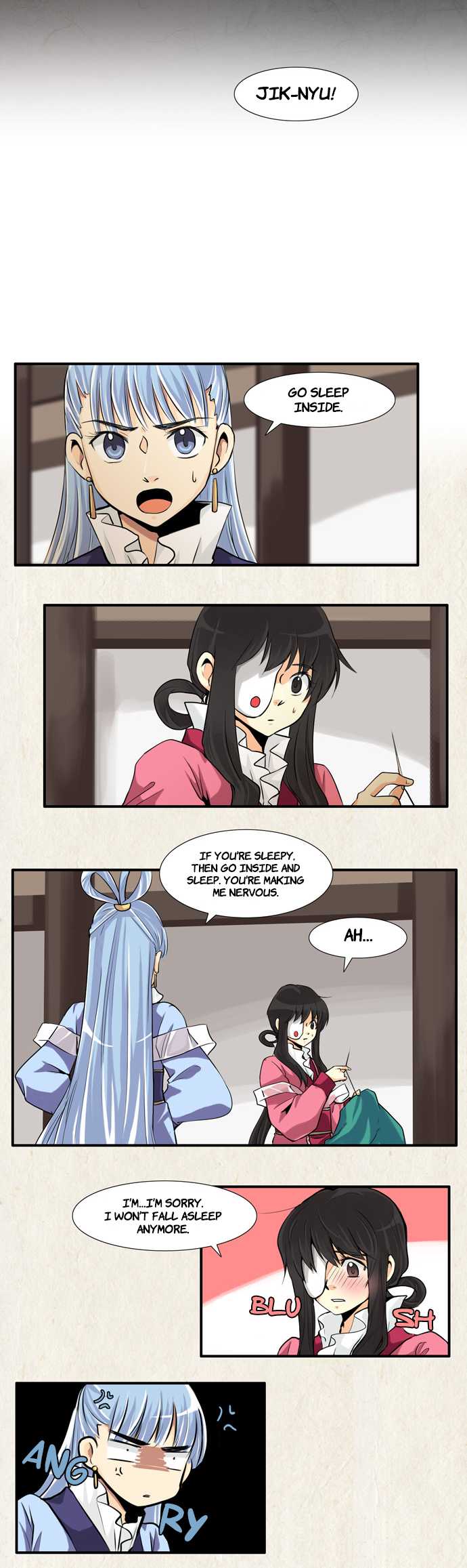 Gyon-Woo & Jik-Nyu Chapter 29 page 3 - Chapter 29: Why do you keep following me?!