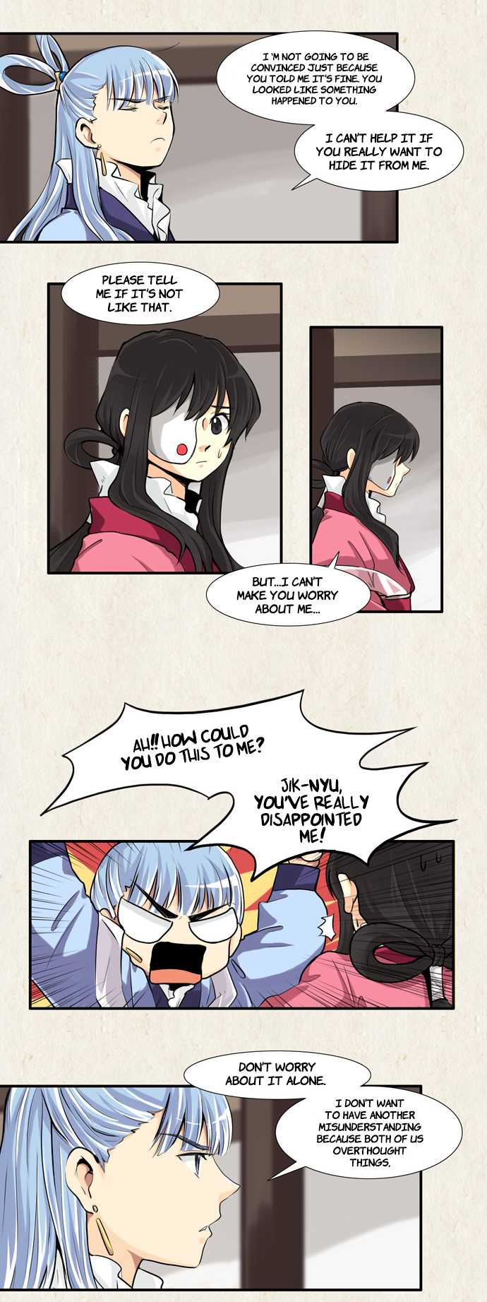 Gyon-Woo & Jik-Nyu Chapter 29 page 5 - Chapter 29: Why do you keep following me?!
