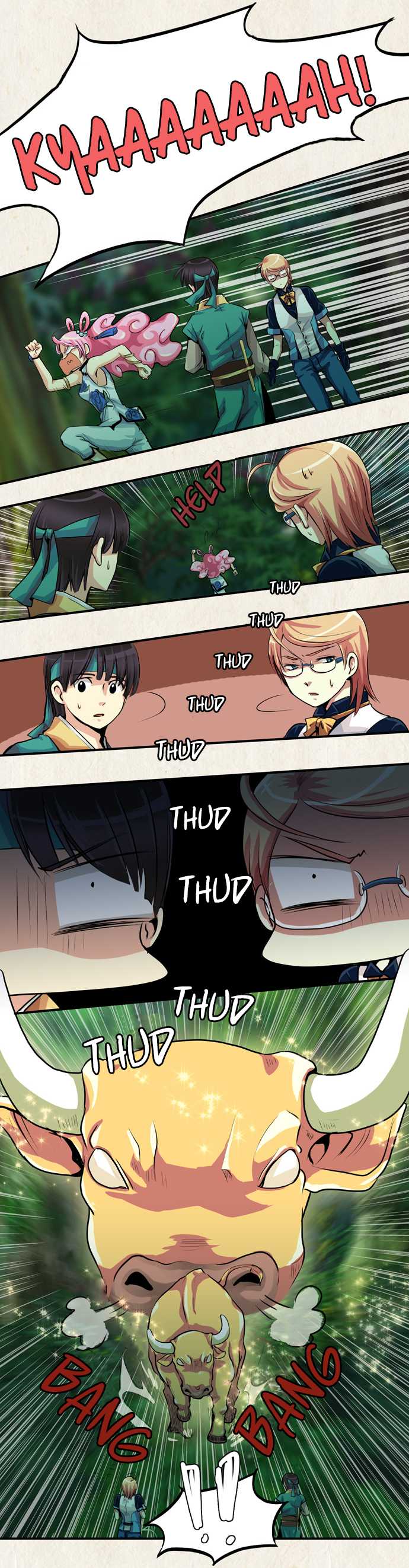 Gyon-Woo & Jik-Nyu Chapter 29 page 9 - Chapter 29: Why do you keep following me?!