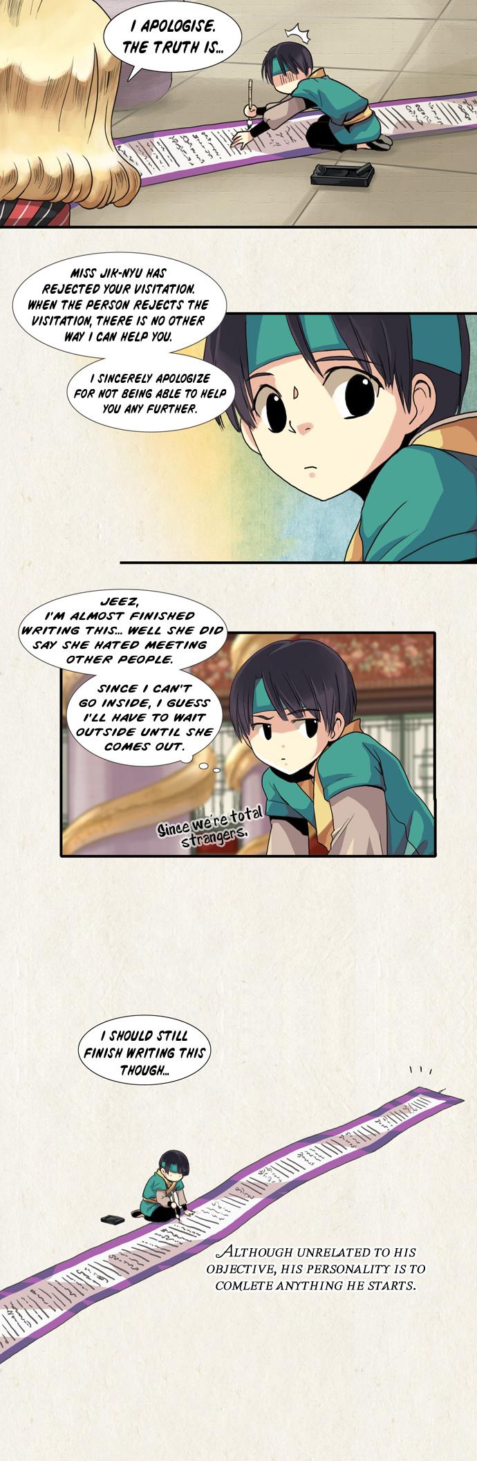 Gyon-Woo & Jik-Nyu Chapter 3 page 10 - Chapter 3: The Unknown Person